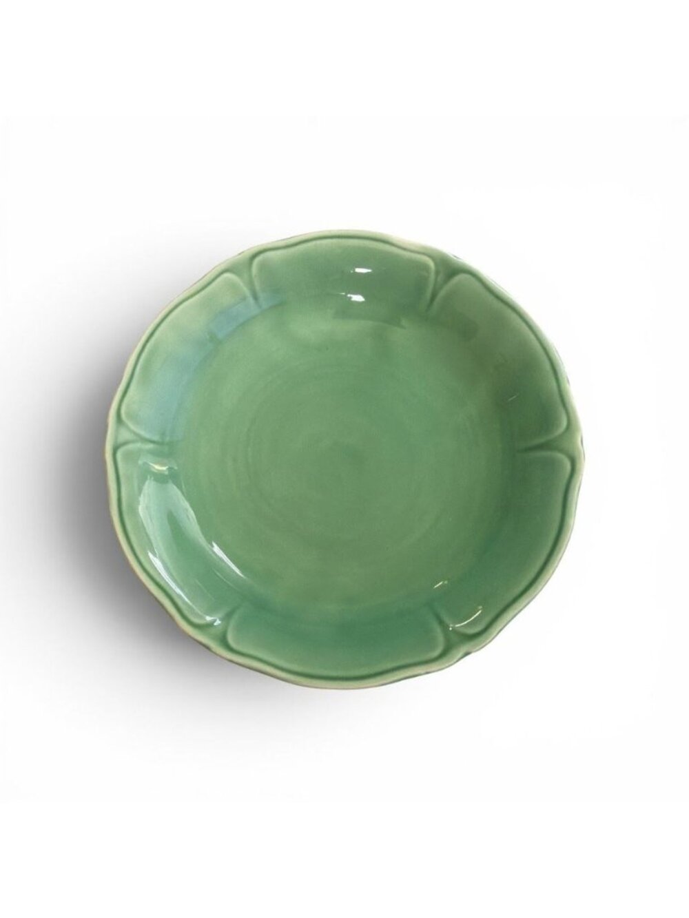 Vintage Mt. Clemens Scalloped Plate 8"  - Petalware